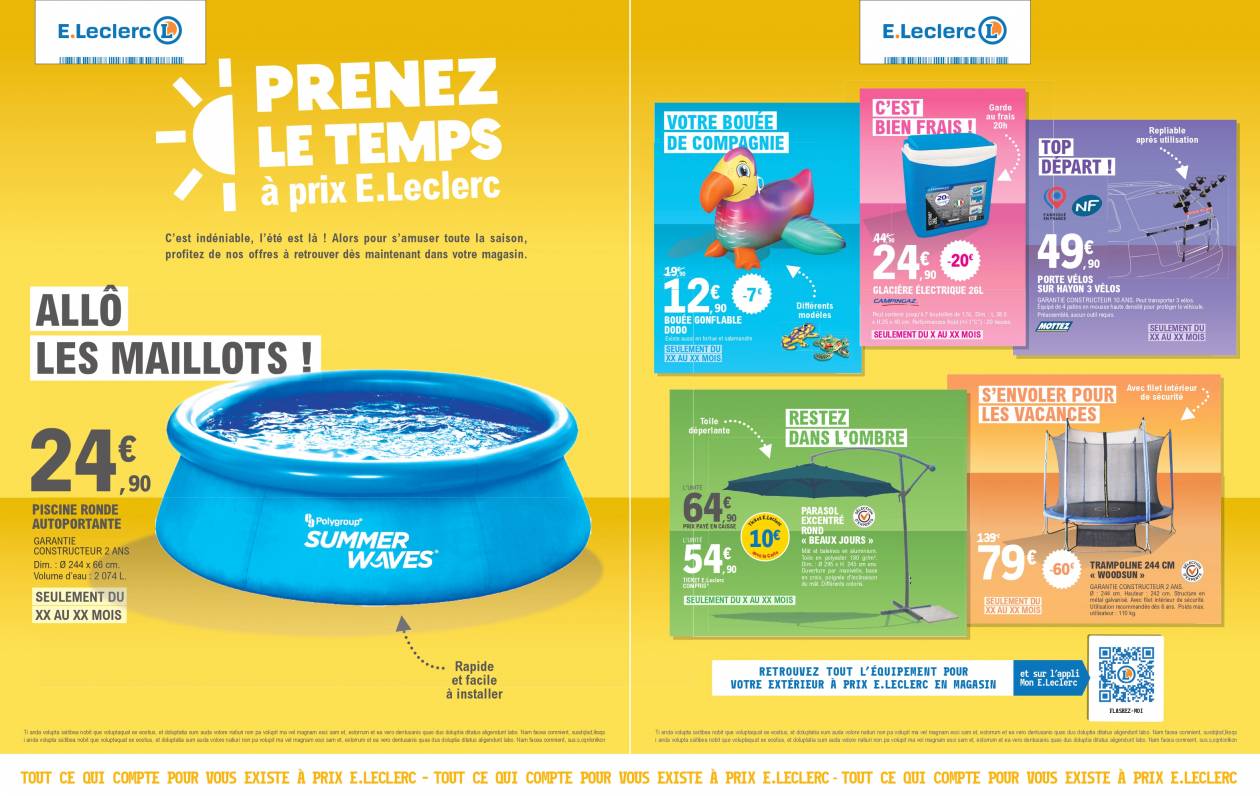 Catalogue été